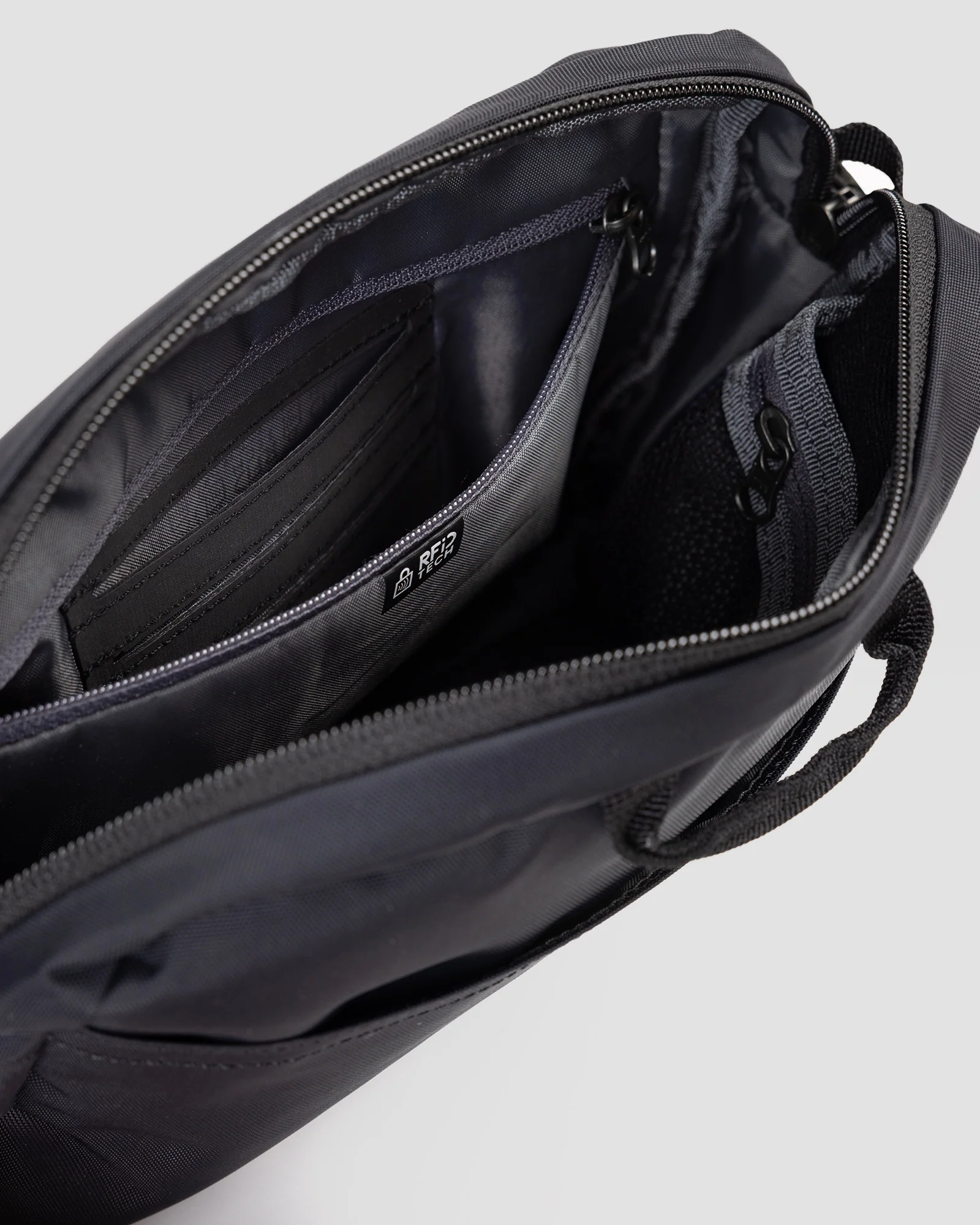 Flight RFID Crossbody - Black Stingray - Image 3