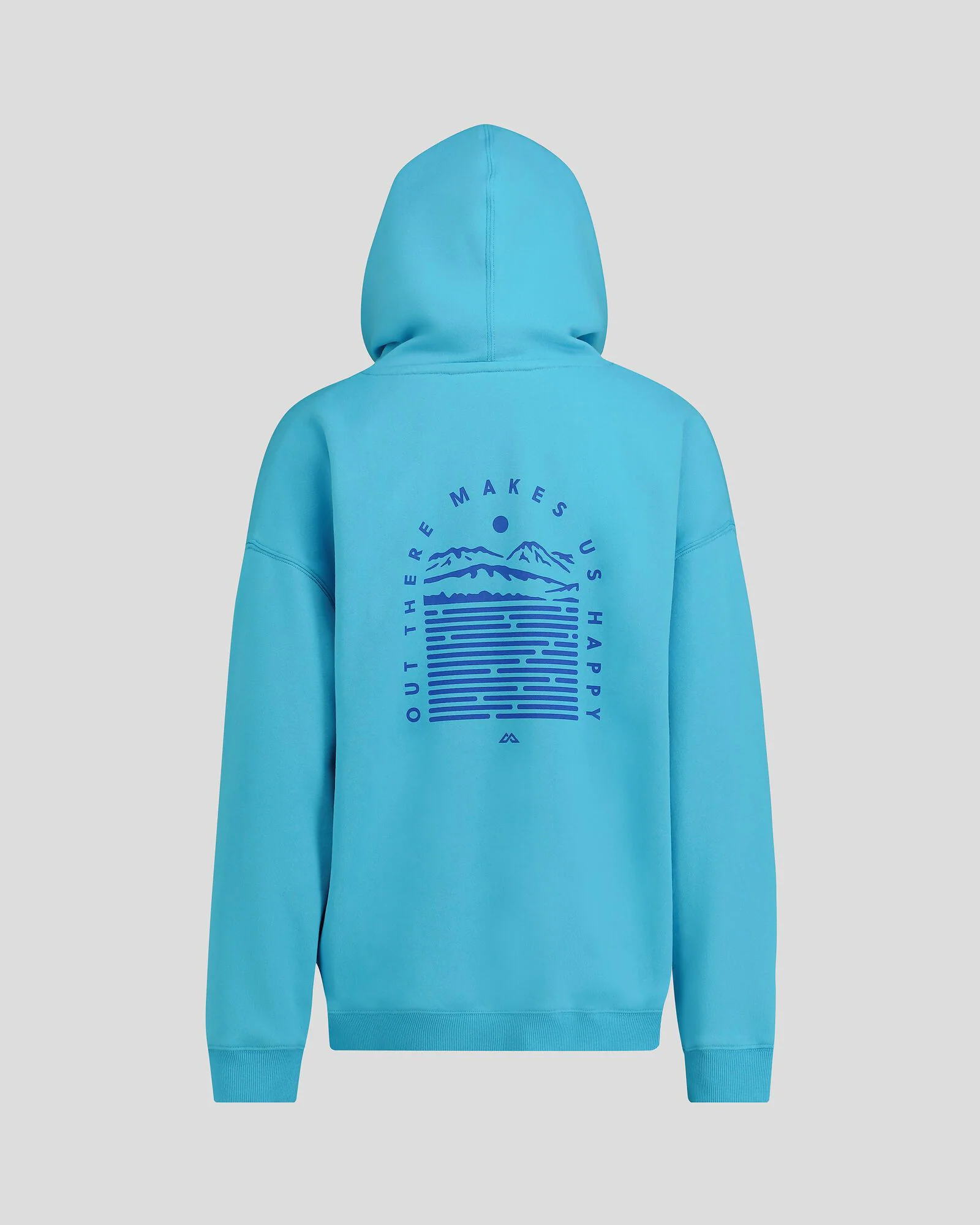 Women's OT Logo Slouchy LT BB Hoodie - Light Sea - Image 6
