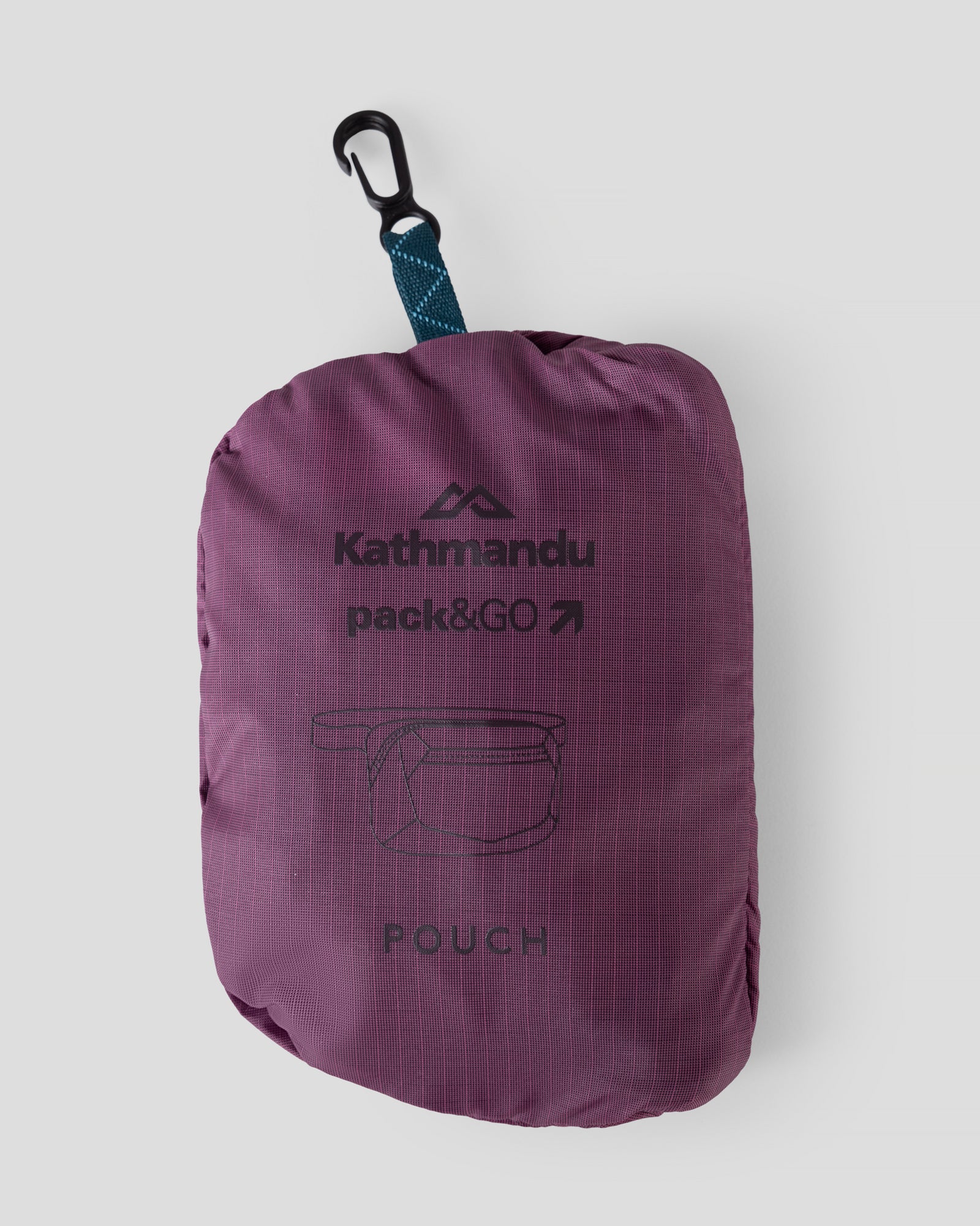 Pack&Go Pouch - Washed Blue/Washed Berry - Image 3