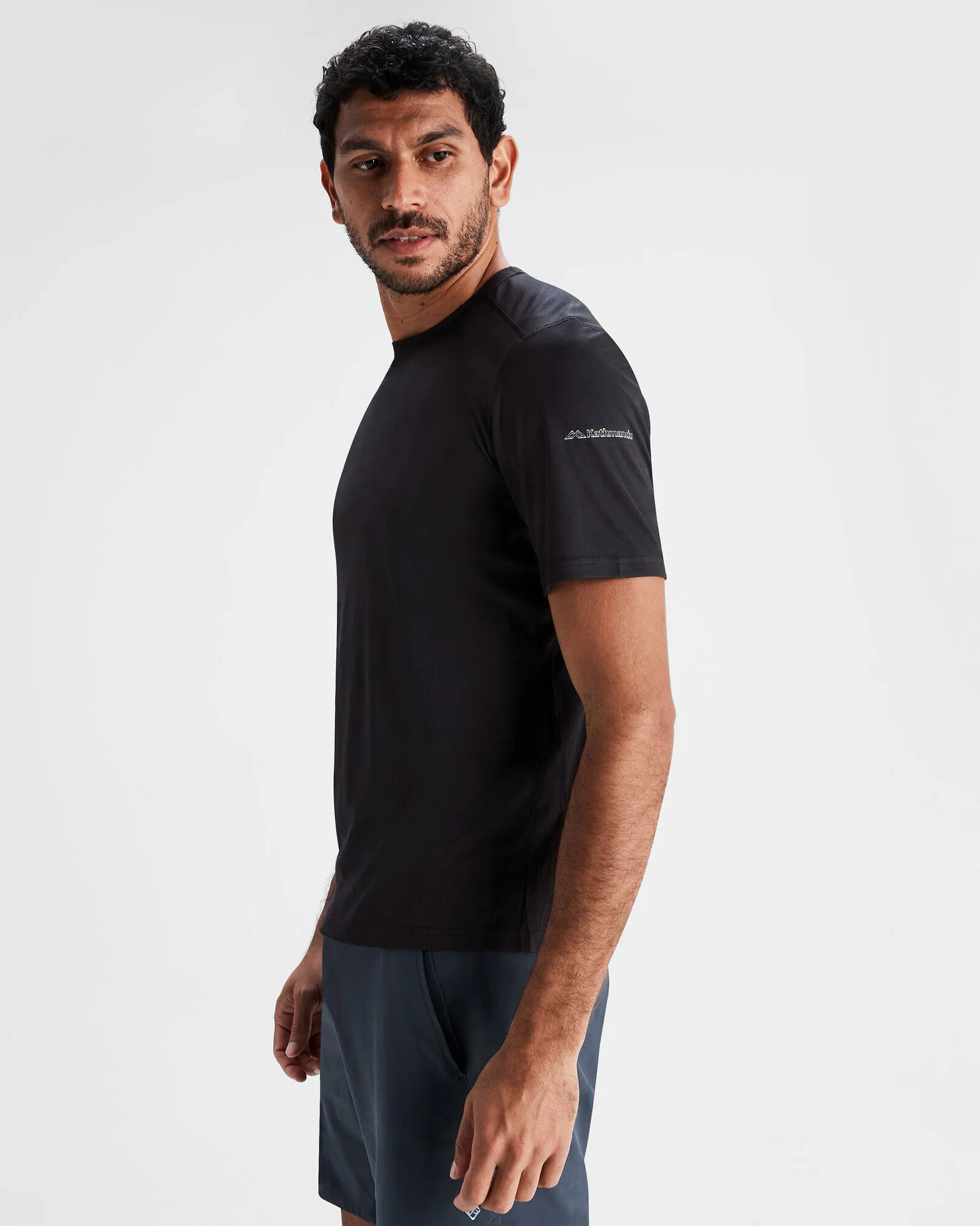 Men's Seeker T-shirt - Black Stingray - Image 3