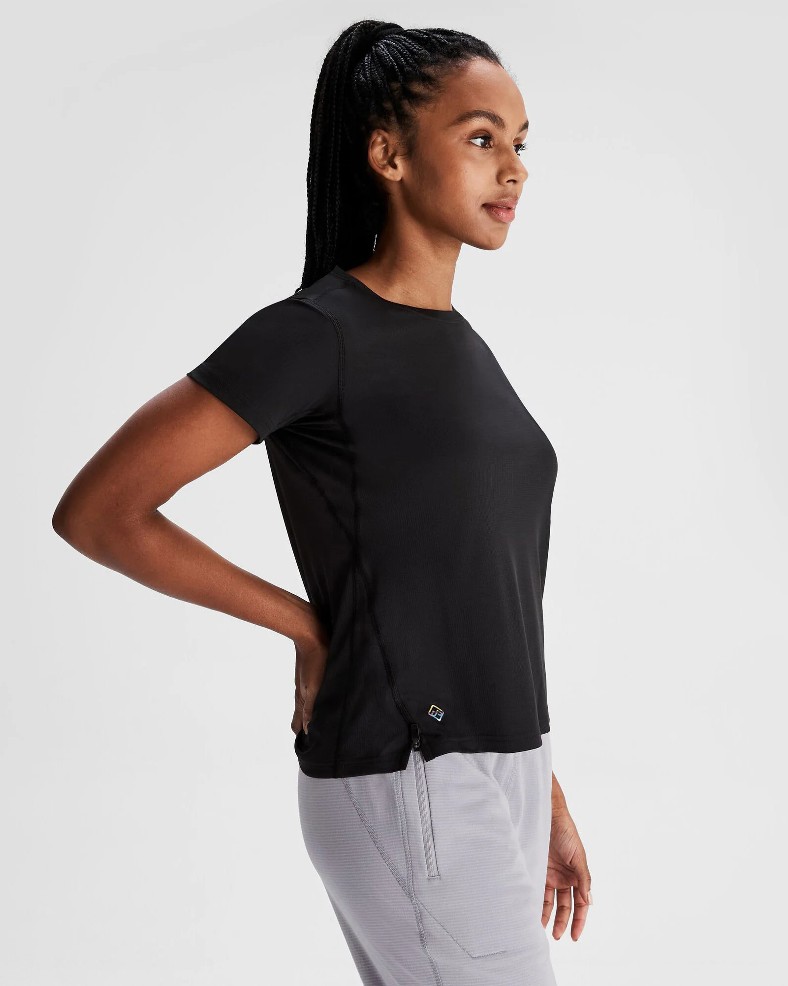 Women's Seeker T-shirt - Black Stingray - Image 3
