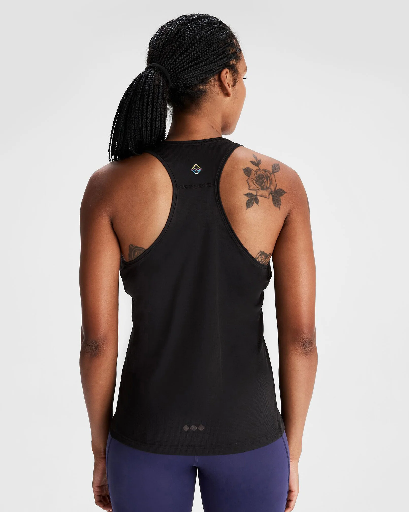 Women's Seeker Tank Top - Black Stingray - Image 4