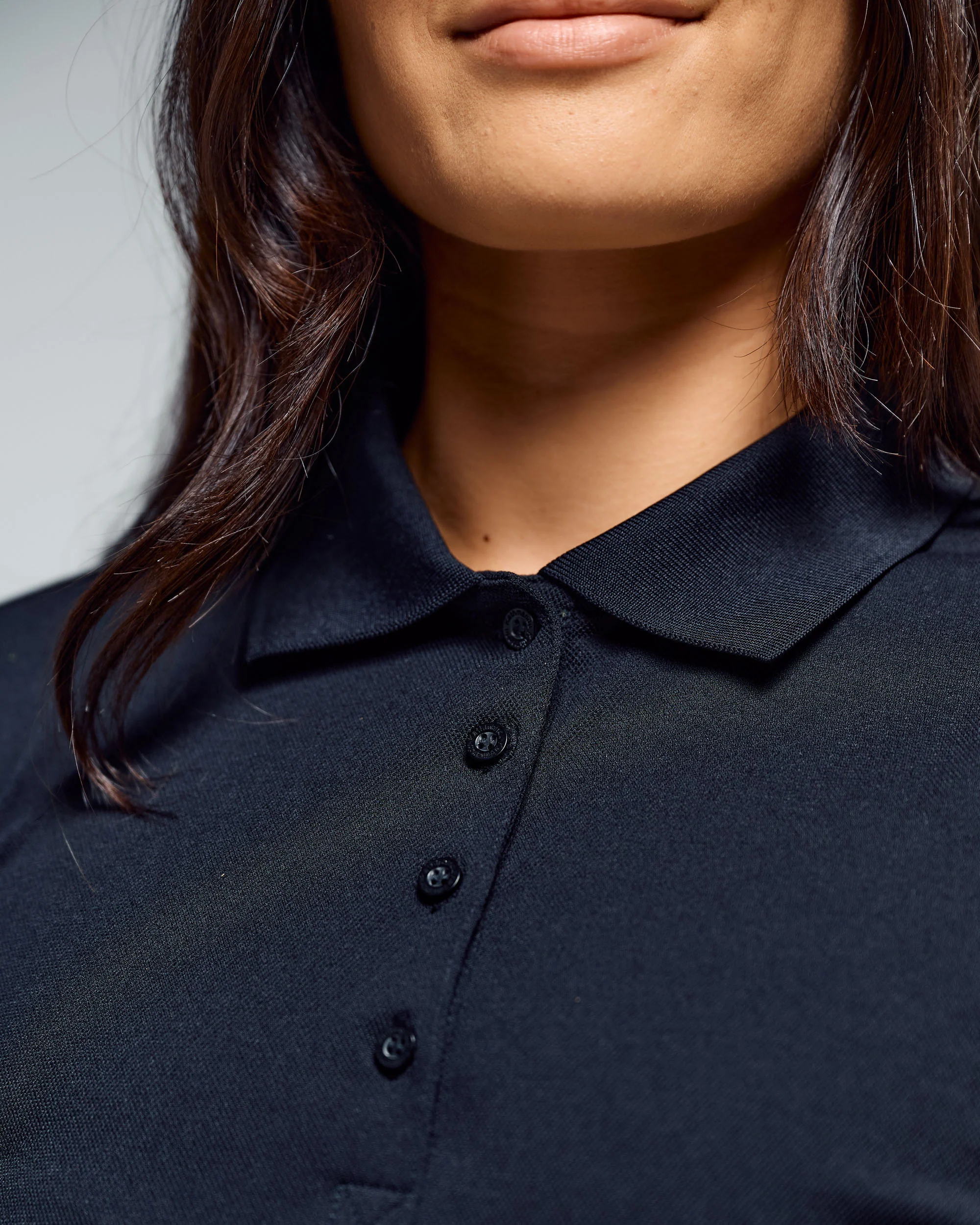Women's Vanua Polo - Black - Image 3
