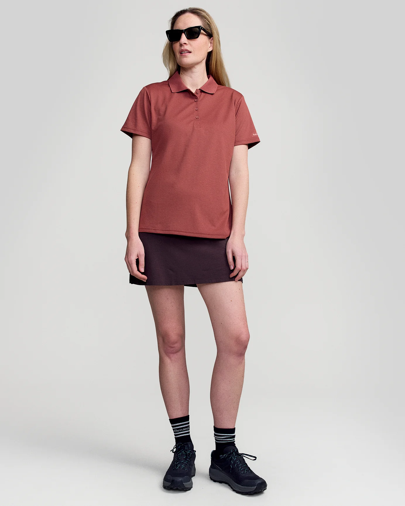 Women's Vanua Polo - Dark Clay - Image 5